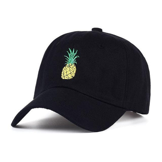 Taizhou hat factory Store HATS Black Pineapple Dad Hat